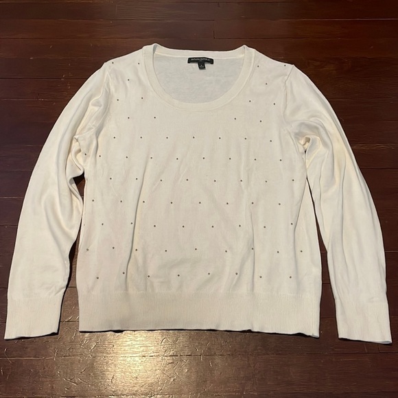 Banana Republic Sweaters - Women's Banana Republic Beaded Long Sleeve Sweater Large
